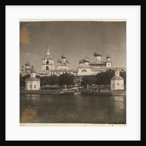 The Solovetsky Monastery on the Solovetsky Islands in the White Sea, 1915 by Anonymous