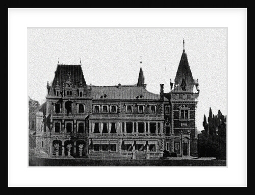 Rebuilding project of the Massandra Palace by M. Messmacher, 1889 by Anonymous