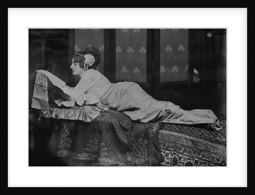 The actress Lydia Yavorskaya, 1913 by Anonymous