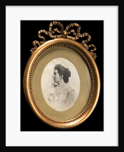 Portrait of Grand Duchess Militza Nikolaevna of Russia by Anonymous