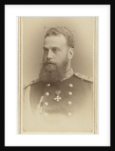 Portrait of Grand Duke Alexei Alexandrovich of Russia, 1880s by Anonymous