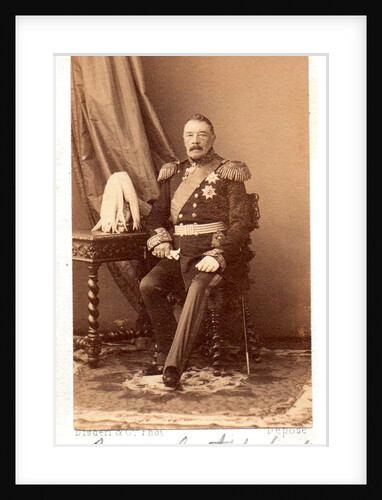 Portrait of Prince Pyotr Dmitrievich Gorchakov, 1860s by Anonymous