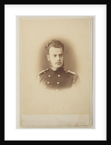 Portrait of Grand Duke Alexei Alexandrovich of Russia, 1870s by Anonymous
