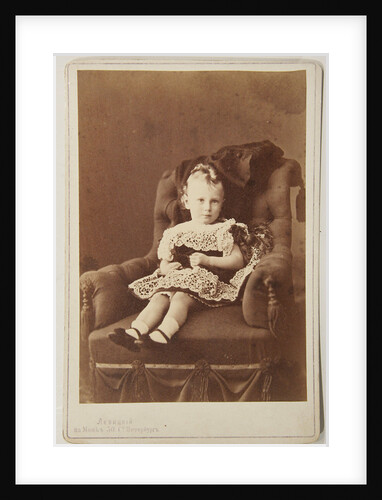 Portrait of Grand Duke George Alexandrovich of Russia, 1870s by Anonymous