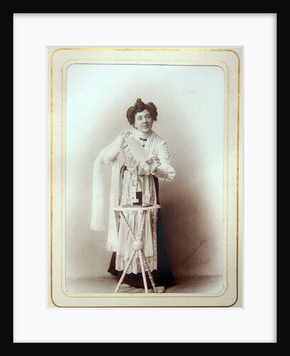 Portrait of the actress Maria Alexeeva-Lilina, 1900s-1910s by Anonymous