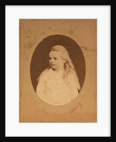 Portrait of Princess Olga Alexandrovna Yurievskaya, End of 1870s-Early 1880s by Anonymous