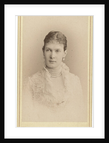 Grand Duchess Maria Pavlovna of Russia, between 1870 and 1880 by Anonymous