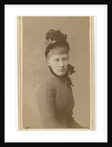Princess of Hesse by Rhine, the Grand Duchess Elizabeth Fyodorovna of Russia, between 1870 and 1880 by Anonymous