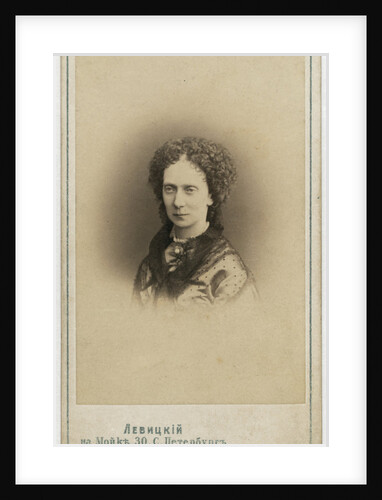 Portrait of Empress Maria Alexandrovna of Russia by Anonymous
