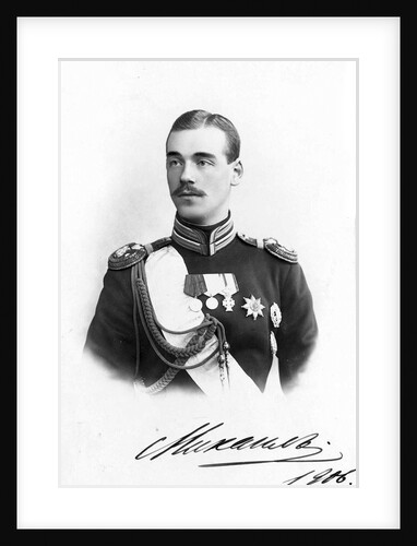 Grand Duke Michael Alexandrovich of Russia, 1906 by Anonymous