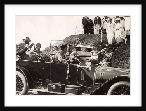 Emperor Nicholas II and Président Poincaré in Saint Petersburg in July 1914, 1914 by Anonymous