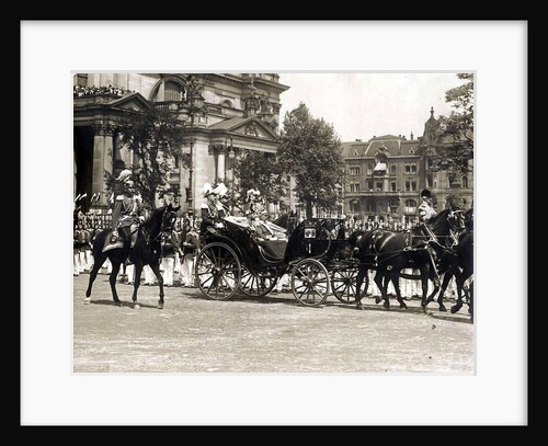 Tsar Nicholas II, Wilhelm II and Duke Of Cumberland in Berlin on May 24, 1913., 1913 by Anonymous