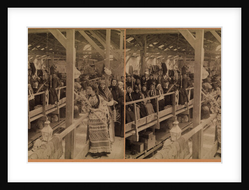 Russian barracks for pilgrims, Jerusalem, Palestine (Stereograph), 1890-1900 by Anonymous