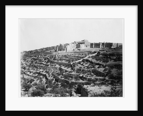 The Church of Nativity, Bethlehem, Between 1860 and 1880 by Anonymous