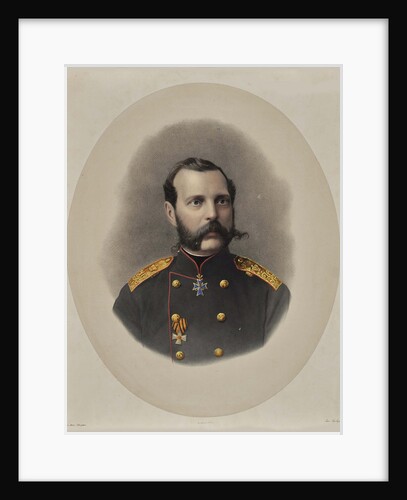 Portrait of Emperor Alexander II of Russia, 1860s by Anonymous