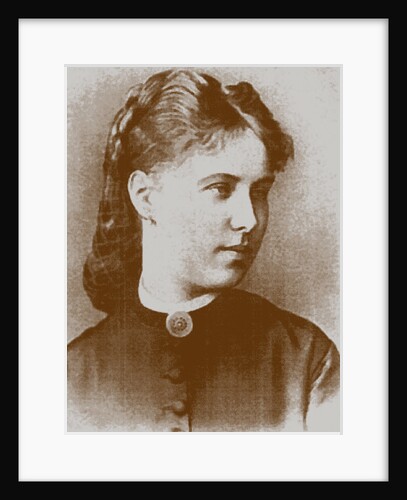Portrait of Zinaida (Fekla) Nekrasova, wife of the poet Nikolai Nekrasov by Anonymous