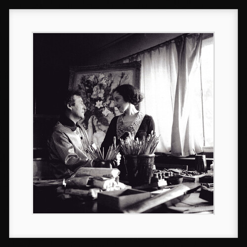 Marc and Bella Chagall, August 1934, Paris, 1934 by Anonymous