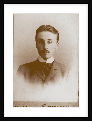 Portrait of the writer and dramatist Boris Konstantinovich Zaytsev, 1902 by Anonymous