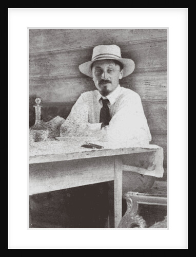 Portrait of the writer and dramatist Boris Konstantinovich Zaytsev, 1930s by Anonymous