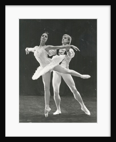 Natalia Bessmertnova and Alexander Godunov in the Ballet Swan Lake, 1970s by Anonymous
