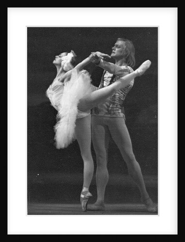 Ludmila Semenyaka and Alexander Godunov in the Ballet Swan Lake, 1970s by Anonymous