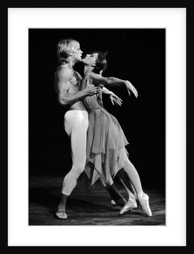 Maya Plisetskaya and Alexander Godunov in the Ballet The Death of the Rose by Gustav Mahler, 1974 by Anonymous