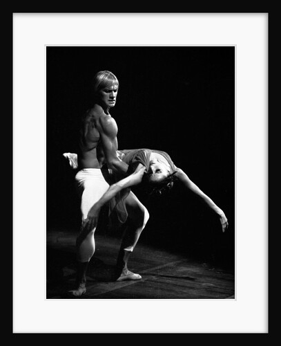 Maya Plisetskaya and Alexander Godunov in the Ballet The Death of the Rose by Gustav Mahler, 1974 by Anonymous