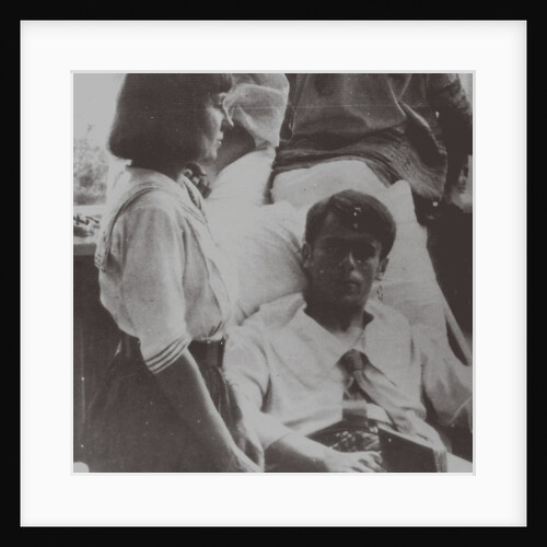 Marina Tsvetaeva with Sergey Efron at the Crimea, 1911 by Anonymous