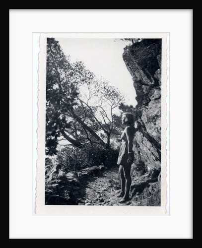 Marina Tsvetaeva in the mountains, 1930s by Anonymous