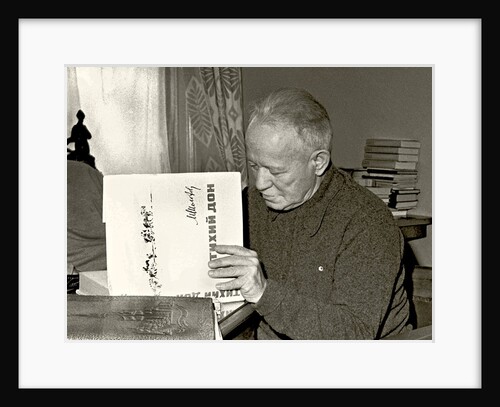 The writer Mikhail Sholokhov, 1960s by Anonymous