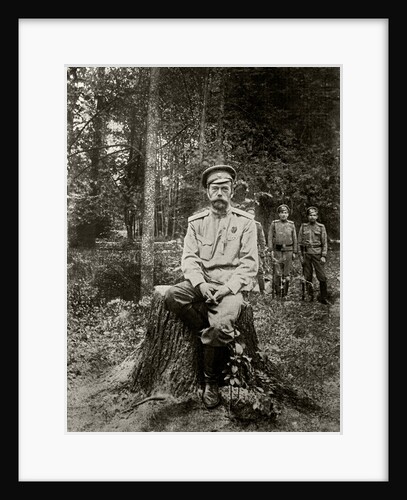 Nicholas II of Russia. March 1917 by Anonymous