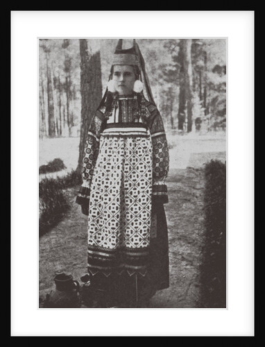 Ryazan Province womans festive dress, 1900s-1910s by Anonymous