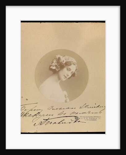 Ballet dancer Anna Pavlova, 1912 by Anonymous