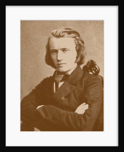 Johannes Brahms, 1853 by Anonymous