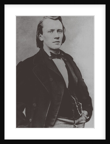 Johannes Brahms, 1850 by Anonymous