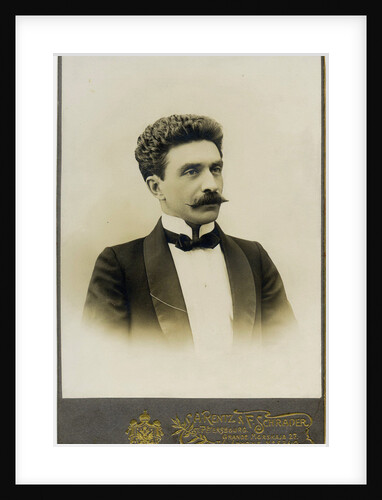 Ballet master Alexander Shiryaev, 1904 by Anonymous