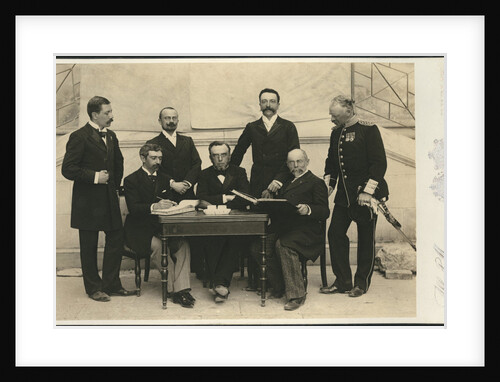The members of the First International Olympic Committee. Athens, Greece, 1896 by Anonymous