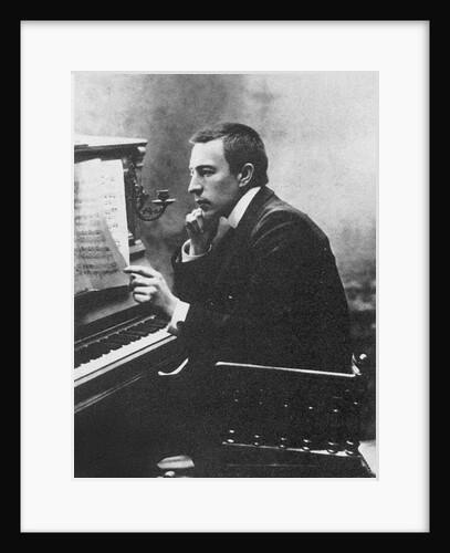 Composer Sergei Rachmaninov, 1900s by Anonymous