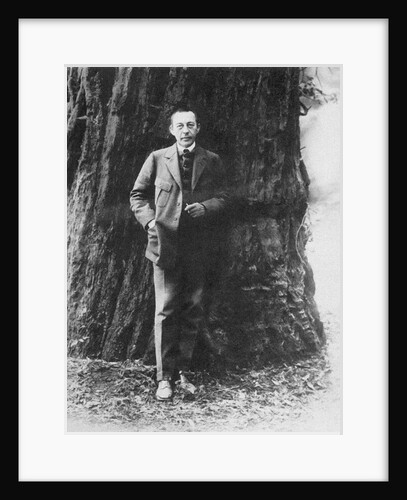 Composer Sergei Rachmaninov, 1919 by Anonymous