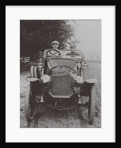 Composer Sergei Rachmaninov Ivanovka, 1910 by Anonymous