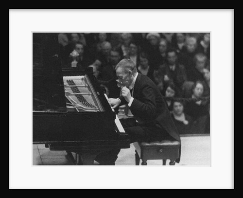 Composer Sergei Rachmaninov, End 1930s by Anonymous