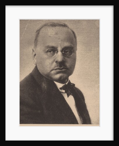 Sigmund Freud, Stanley Hall, Carl Gustav Jung, Abraham A. Brill, Ernest Jones, Sandor Ferenczi in front of Clark University, 1909 by Anonymous