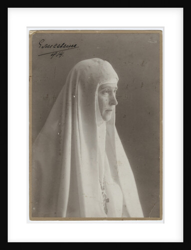 Grand Duchess Elizabeth Fyodorovna in the monastic habit, 1914 by Anonymous