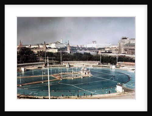 The Moskva Pool, 1970s by Anonymous