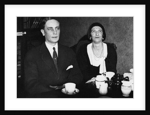 Felix Yusupov and his wife, Princess Irina Alexandrovna of Russia, 1932 by Anonymous