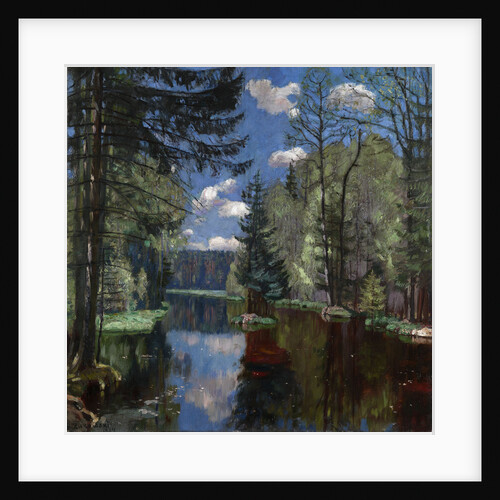 Forest Lake, 1934 by Stanislav Yulianovich Zhukovsky