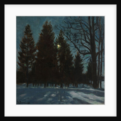 Winter Night, 1931 by Stanislav Yulianovich Zhukovsky