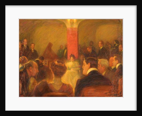 Concert of Wanda Landowska, 1907 by Leonid Osipovich Pasternak