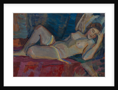 Nude. The Zone of Venus, 1919 by Nikolai Pavlovich Ulyanov