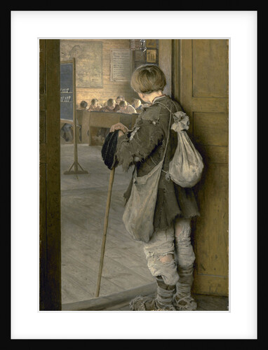 At the School Door, 1897 by Nikolai Petrovich Bogdanov-Belsky